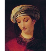 Portrait of a Woman with a Turban