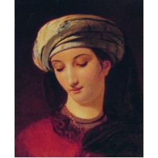 Portrait of a Woman with a Turban