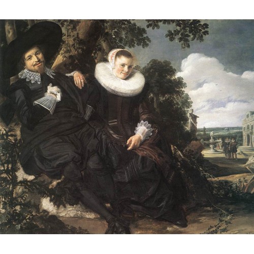 Married Couple in a Garden