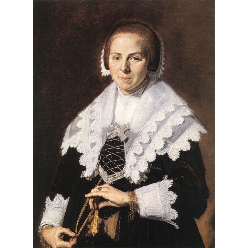 Portrait of a Woman Holding a Fan