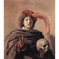 Young Man with a Skull (Vanitas)