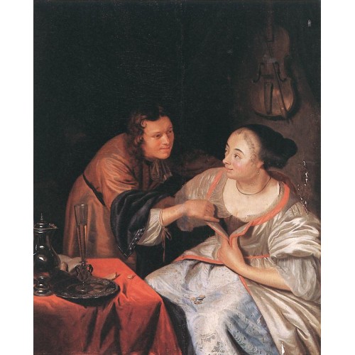 Carousing Couple