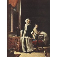 Young Woman in the Morning