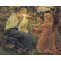 Presenting Flowers to the Infant