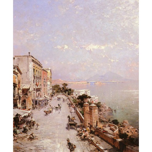 A View of Posilippo Naples