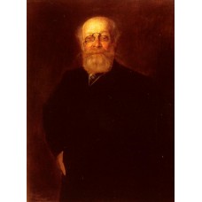 Portrait Of A Bearded Gentleman Wearing A Pince Nez