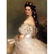 Empress elisabeth of austria in dancing dress