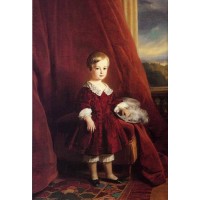 Painting of the count of eu as a child