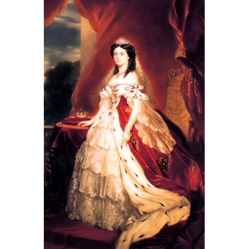 Portrait of augusta of saxe weimar eisenach