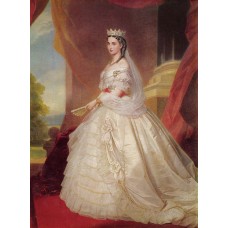 Portrait of charlotte of belgium 1