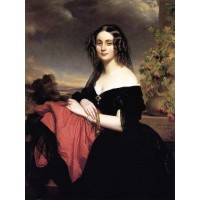 Portrait of Claire de Bearn Duchess of Vallombrosa