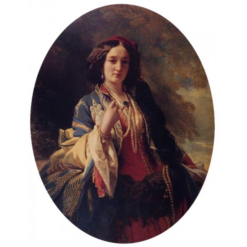 Portrait of katarzyna potocka