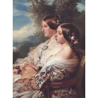 The cousins queen victoria and victoire duchesse de nemours