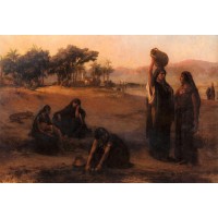 Women Drawing Water From The Nile