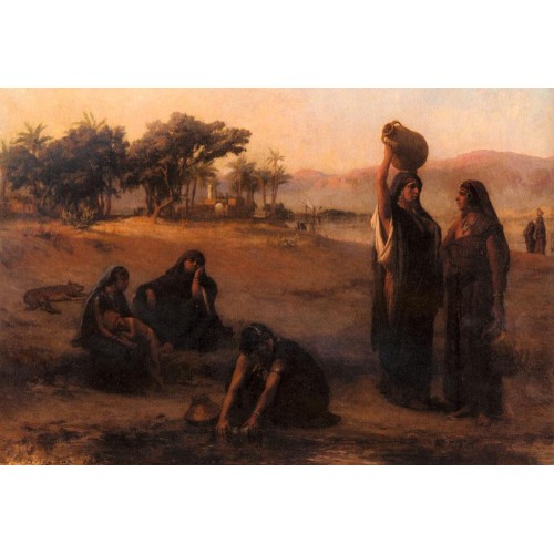 Women Drawing Water From The Nile