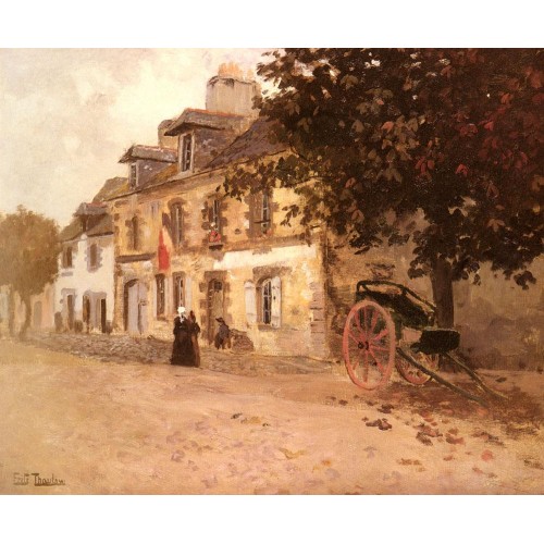 A Village Street In France