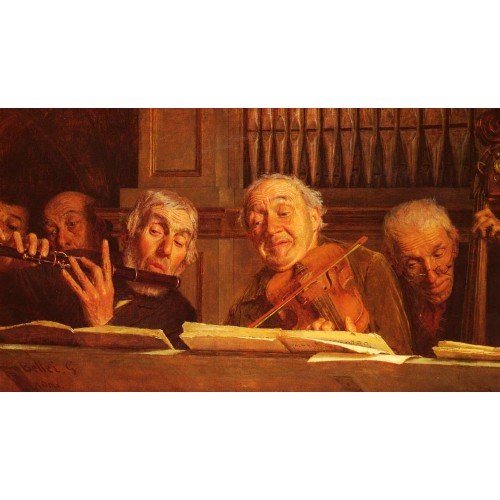 Five Members of an Orchestra