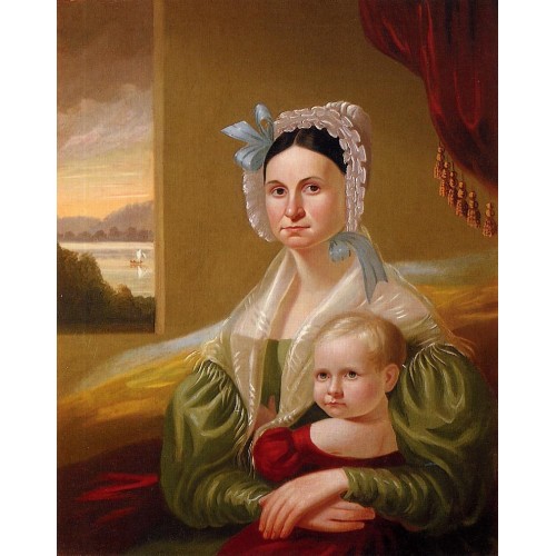 Mrs David Steele Lamme and Son William Wirt