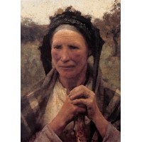 Head of a Peasant Woman