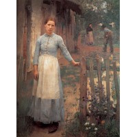 The Girl at the Gate