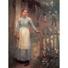 The Girl at the Gate