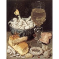 Still Life with Bread and Confectionary