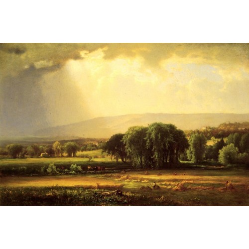 Harvest Scene in the Delaware Valley