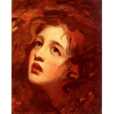 Portrait Study Of Emma Hamilton As Miranda