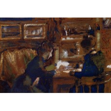 Two Women in an Interior