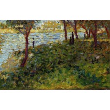 La Grande Jatte Landscape with Figures