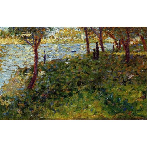 La Grande Jatte Landscape with Figures