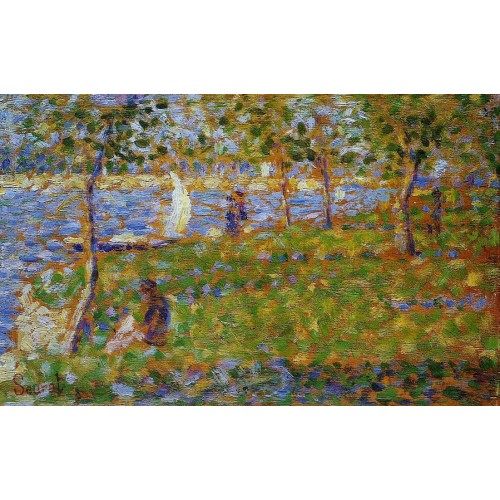 La Grande Jatte Sailboat