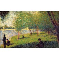 La Grande Jatte (Study) 2