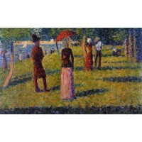 La Grande Jatte The Rope Colored Skirt