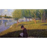 La Grande Jatte Woman Sewint