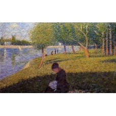 La Grande Jatte Woman Sewint