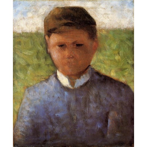 Young Peasant in Blue