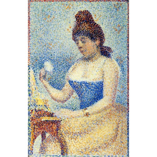 Young Woman Powdering Herself (Study)
