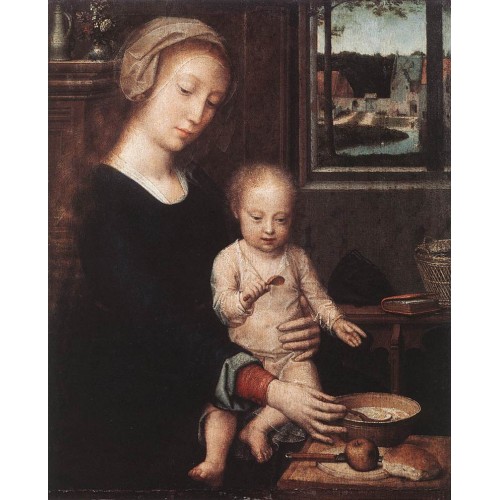 Madonna and Child with the Milk Soup