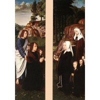 Triptych of Jean Des Trompes (side panels)