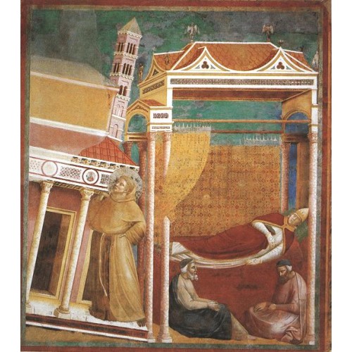 Legend of St Francis 6 Dream of Innocent III