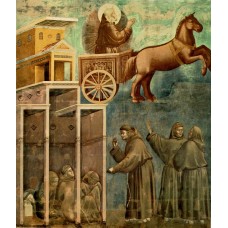 Legend of St Francis 8 Vision of the Flaming Chariot