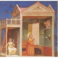Scenes from the Life of Joachim 3 Annunciation to St Anne