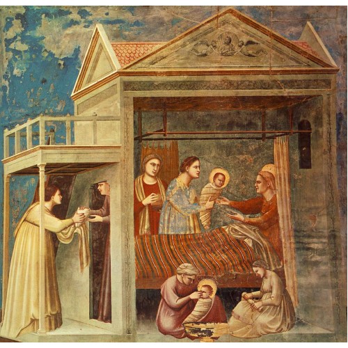 Scenes from the Life of the Virgin 1 The Birth of the Virgin