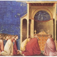 Scenes from the Life of the Virgin 4 Prayer of the Suitors