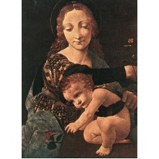 Virgin and Child with a Flower Vase