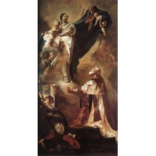 The Virgin Appearing to St Philip Neri
