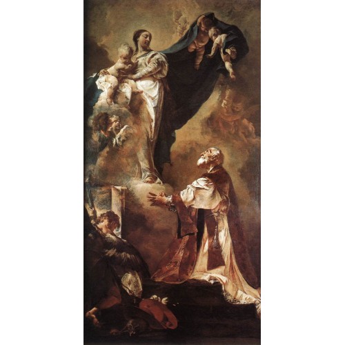 The Virgin Appearing to St Philip Neri