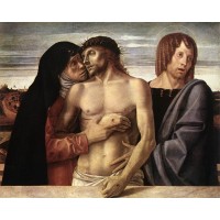 Dead Christ Supported by Two Angels 2