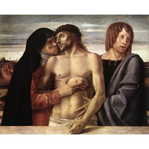 Dead Christ Supported by Two Angels 2